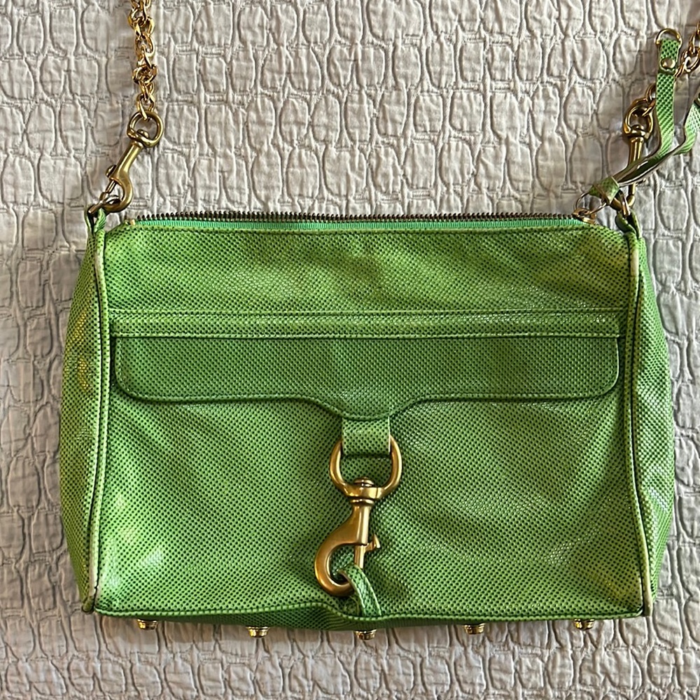 Green Rebecca Minkoff Crossbody Purse
